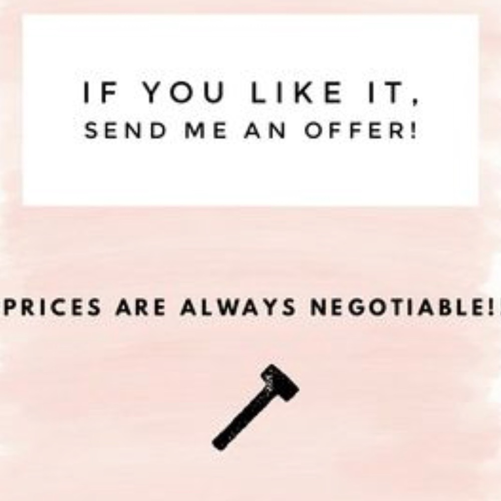 Make and offer!